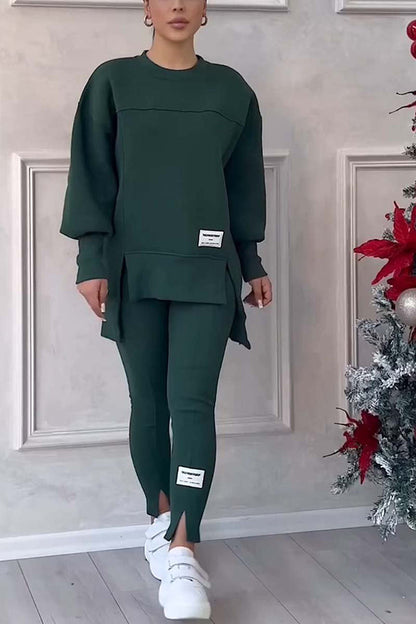 🔥50% OFF Today!✨ Irregular Sweatshirt & Pants Set