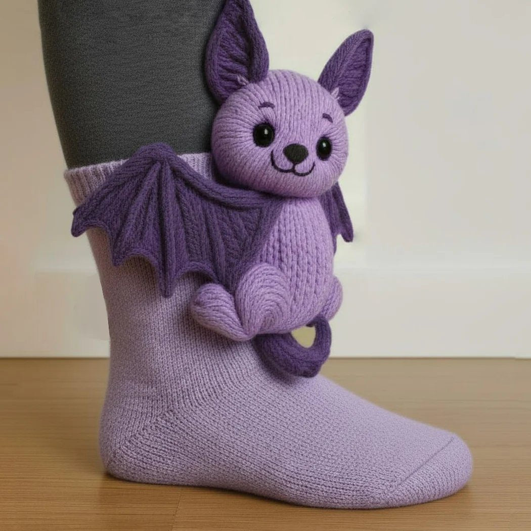 🧦 Adorable 3D Animal Socks | Cozy Cartoon Style 🐾