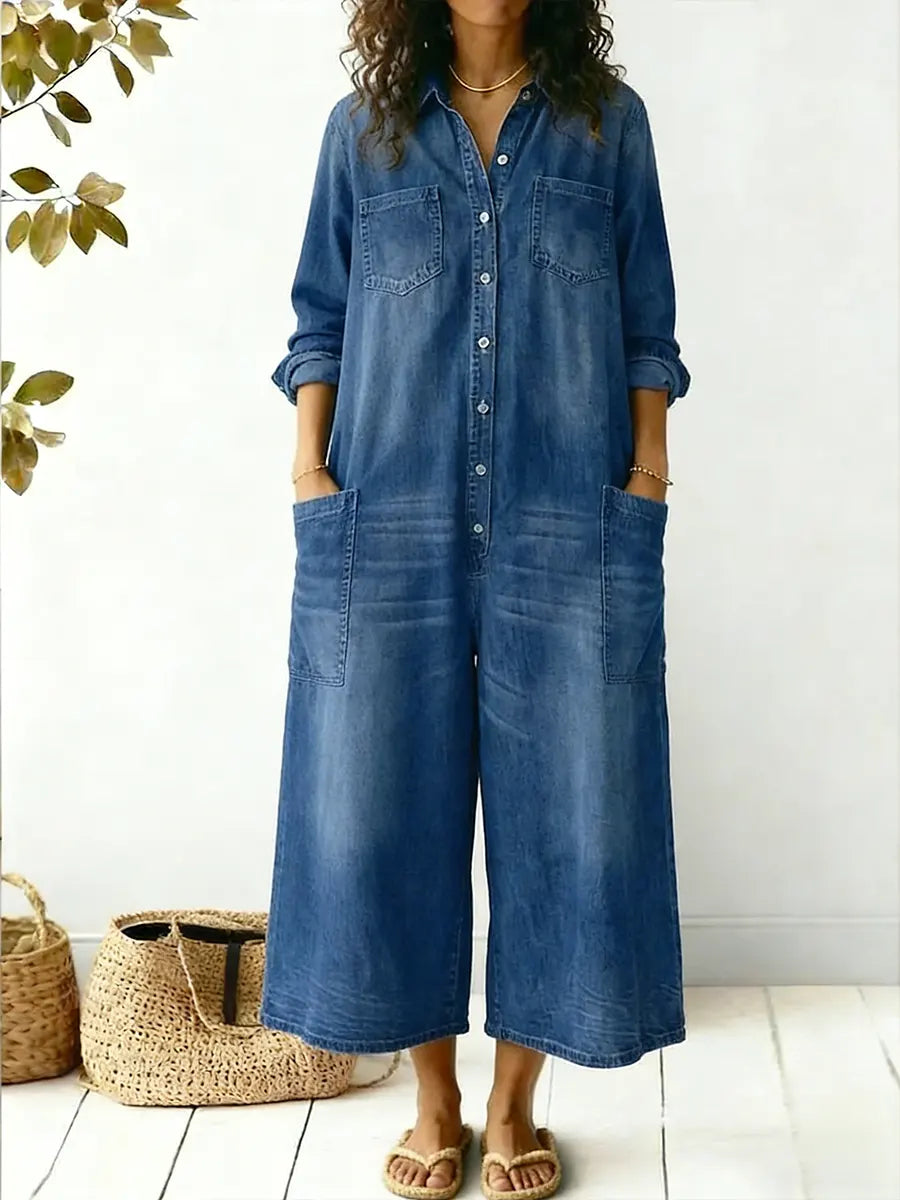 📦📦New Arrivals🔥 Women's Cozy and Casual Cotton Jumpsuit