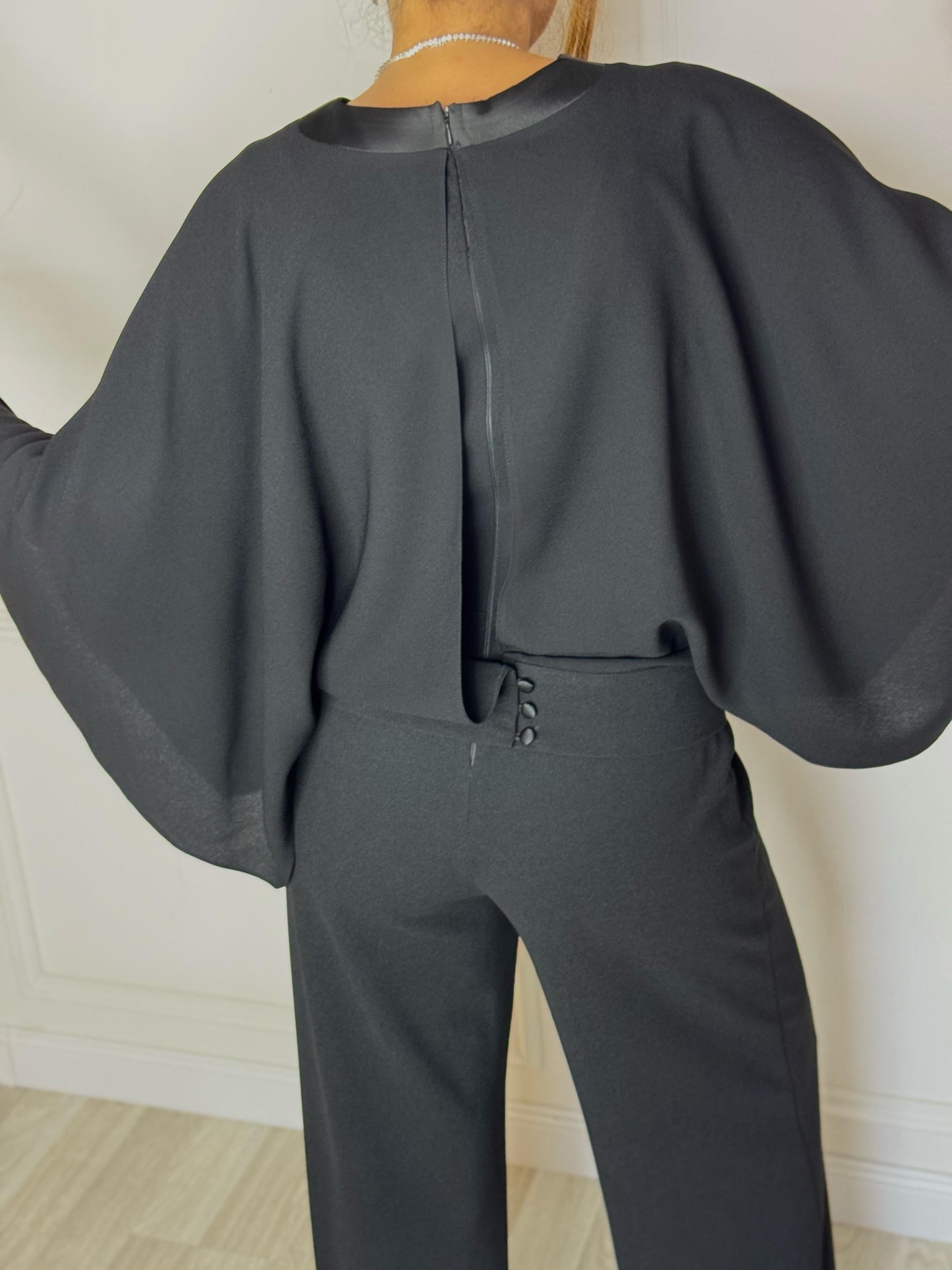 🔥 50% OFF TODAY 💕 Elegant Batwing Sleeve Jumpsuit
