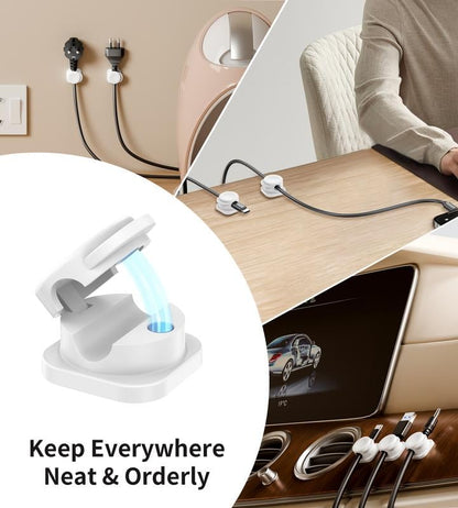 🔌 Magnetic Cable Clips – 50% OFF Today!