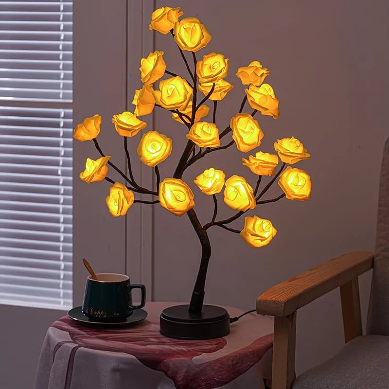 🎄Christmas Sale 48% Off-💕Forever Rose Tree Lamp