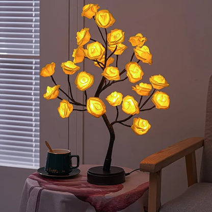 🎄Christmas Sale 48% Off-💕Forever Rose Tree Lamp