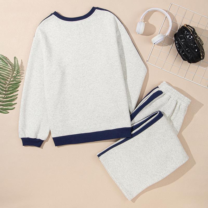 ❄️ Warm 2-Piece Fleece Outfit — Relaxed Fit Sweatsuit for Women