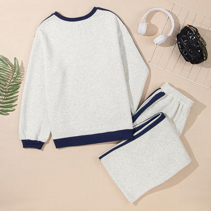 ❄️ Warm 2-Piece Fleece Outfit — Relaxed Fit Sweatsuit for Women