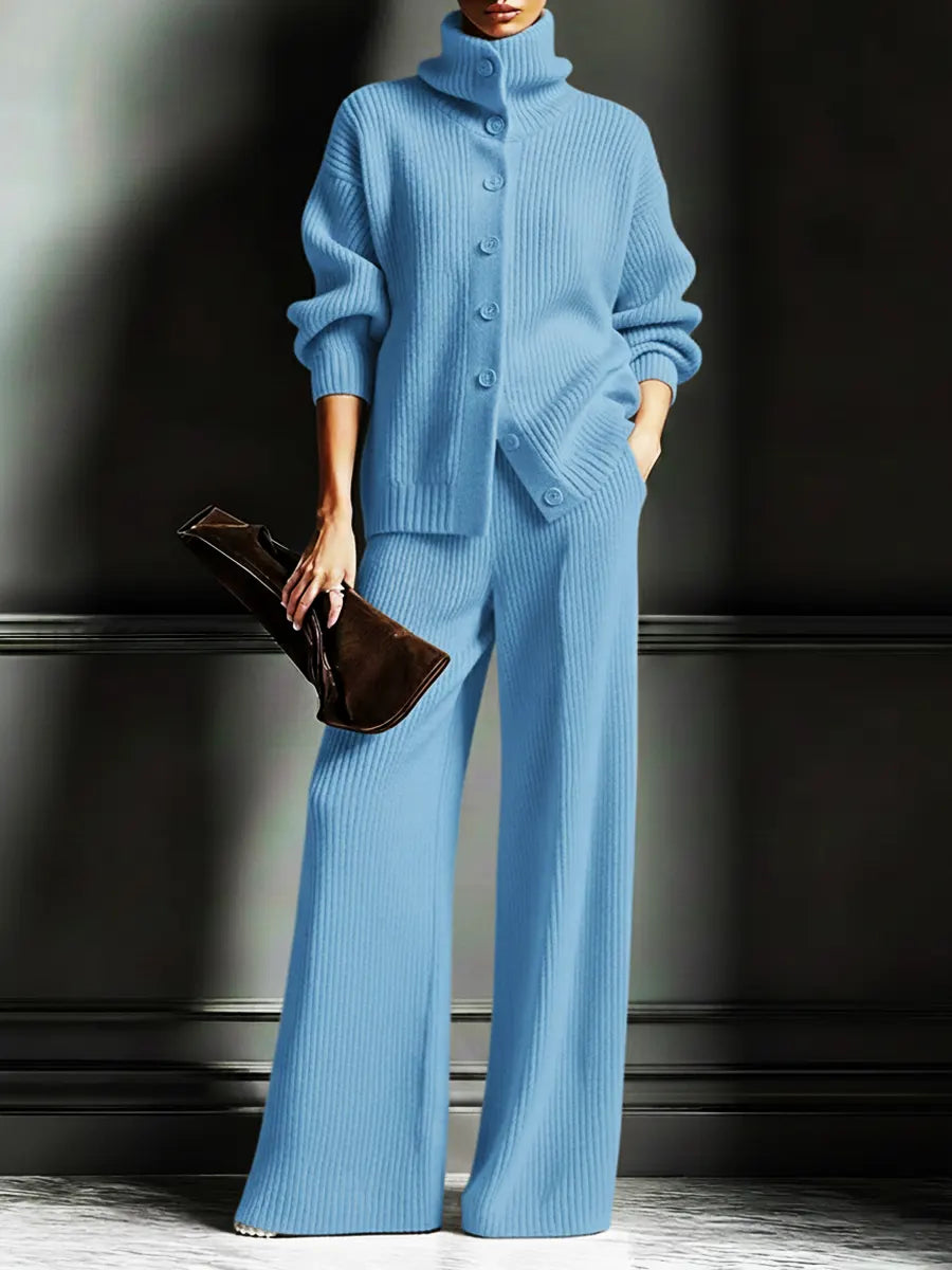 ✨Free Shipping✨ Women's Cozy Cardigan Sweater & Pants Set 💖 Stay Warm, Stay Stylish!