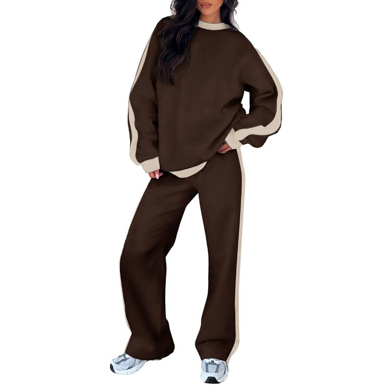 ❄️ Warm 2-Piece Fleece Outfit — Relaxed Fit Sweatsuit for Women