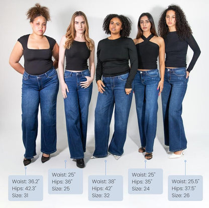 ✨✨Magic ONESO High-Waisted Flared Stretchy Jeans  Slimming & Leg-Lengthening  Comfortable & Versatile
