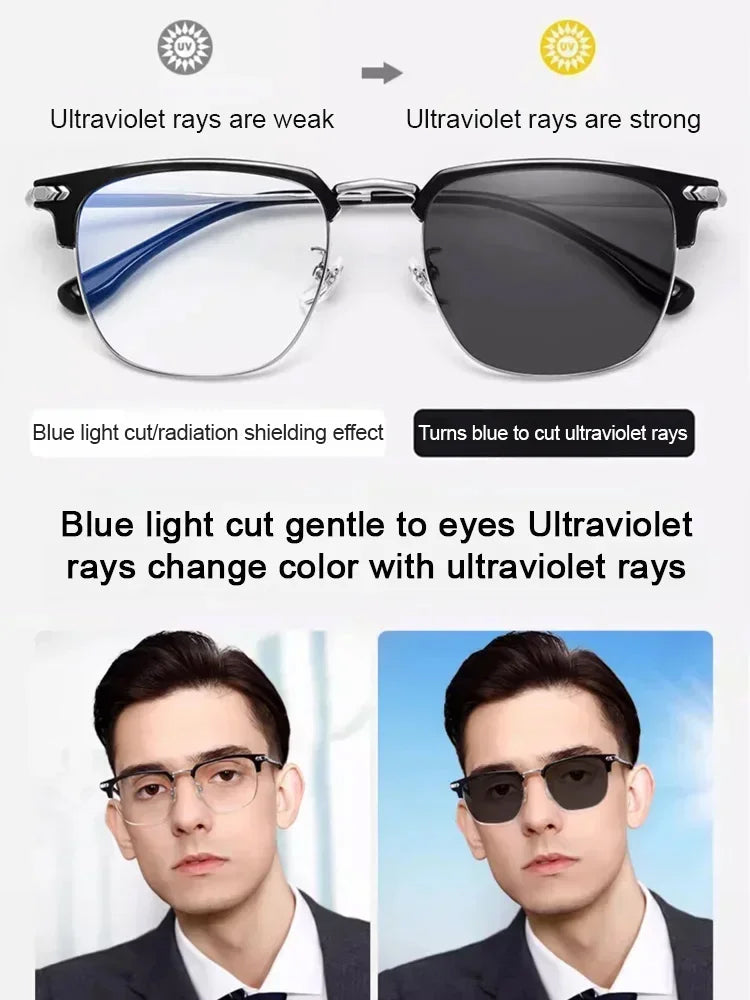 📦📦Best Selling 50% Off👓Automatic zoom anti-blue light presbyopia glasses