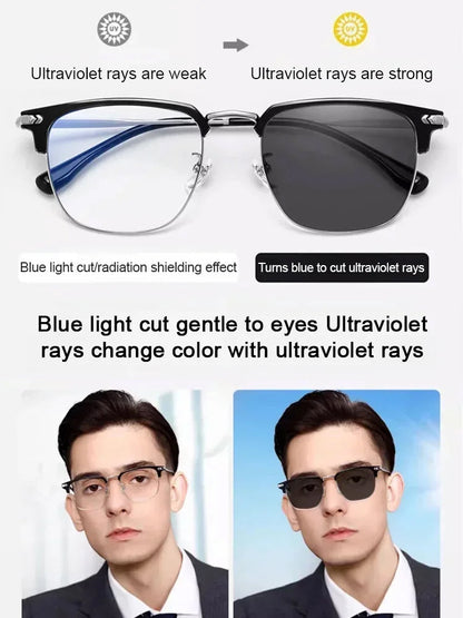 📦📦Best Selling 50% Off👓Automatic zoom anti-blue light presbyopia glasses