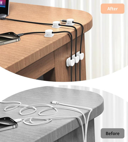 🔌 Magnetic Cable Clips – 50% OFF Today!