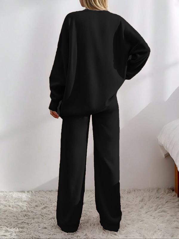 🔥 50% OFF TODAY 💕 Cozy Knit Cardigan & Pants Set