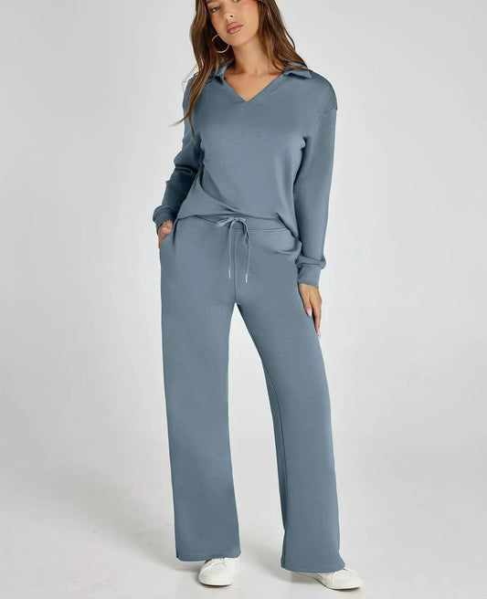🤩🤩Women's 2 Piece Sets Outfits Casual Long Sleeve Sweatsuits Sets
