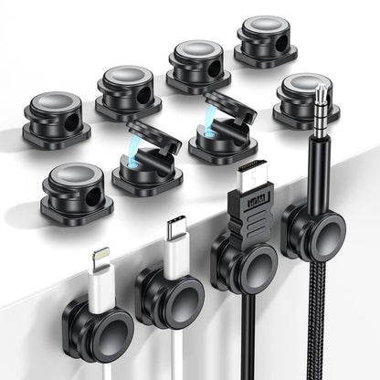 🔌 Magnetic Cable Clips – 50% OFF Today!