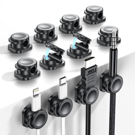 🔌 Magnetic Cable Clips – 50% OFF Today!