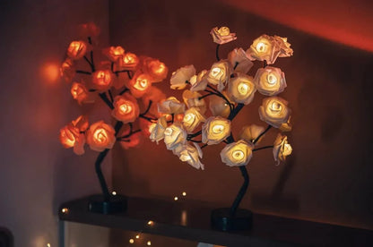 🎄Christmas Sale 48% Off-💕Forever Rose Tree Lamp