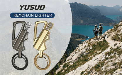 ✨Last Day 49% OFF - Permanent Match Infinity Lighter with Multitool Keychain Bottle Opener