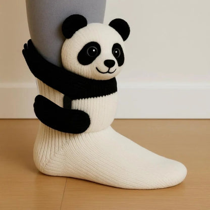 🧦 Adorable 3D Animal Socks | Cozy Cartoon Style 🐾