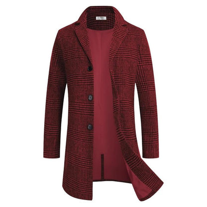 Fall Trench Coat 🧥 Single Breasted Peacoat