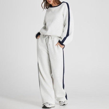 ❄️ Warm 2-Piece Fleece Outfit — Relaxed Fit Sweatsuit for Women