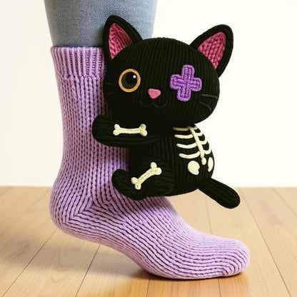 🧦 Adorable 3D Animal Socks | Cozy Cartoon Style 🐾