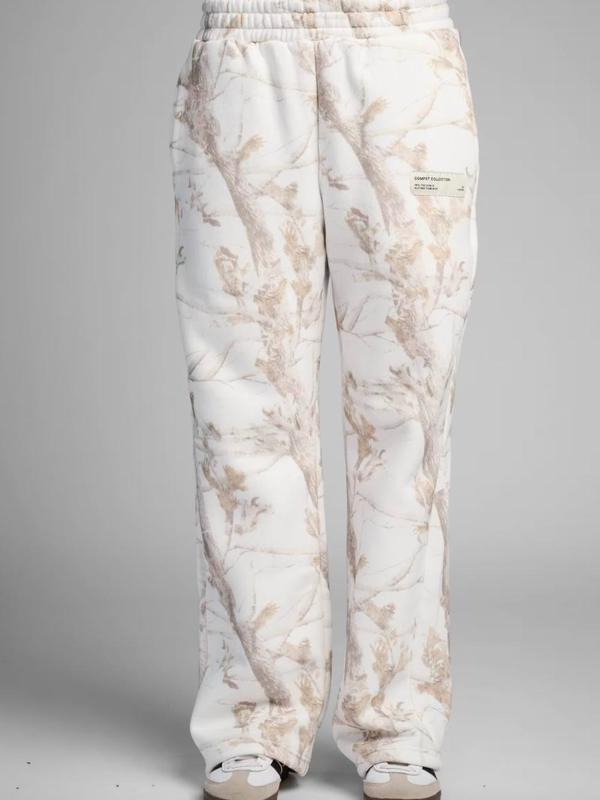 ✨✨Comfrt Camo Straight Leg Sweatpants