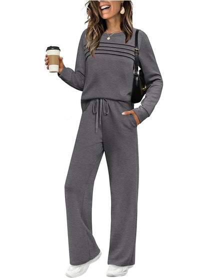 📦📦LAST DAY 45% OFF✨ Women's 2 Piece Sets Sweatshirt Casual Travel Outfits