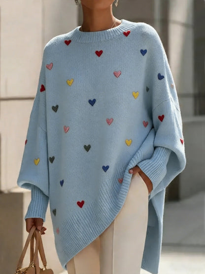 📦📦Buy 2 PCS for free shipping🔥Sweater with a heart pattern