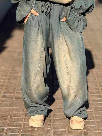 📦📦Buy 2 PCS for free shipping🔥Women's Ruffled Denim Suit