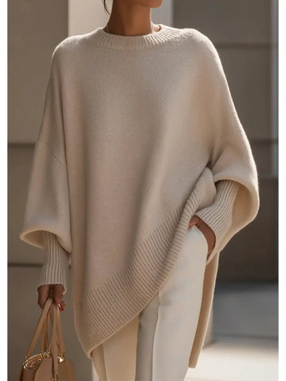 📦📦Last Day 39% OFF🔥Women's Cozy Loose Asymmetrical Hem Sweater