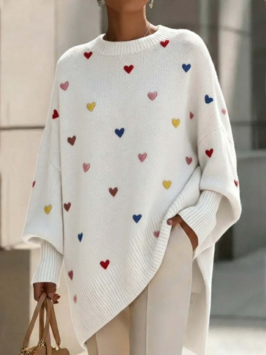📦📦Buy 2 PCS for free shipping🔥Sweater with a heart pattern