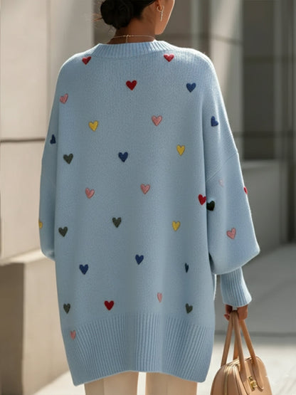 📦📦Buy 2 PCS for free shipping🔥Sweater with a heart pattern