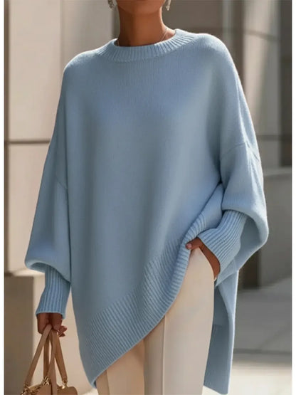 📦📦Last Day 39% OFF🔥Women's Cozy Loose Asymmetrical Hem Sweater