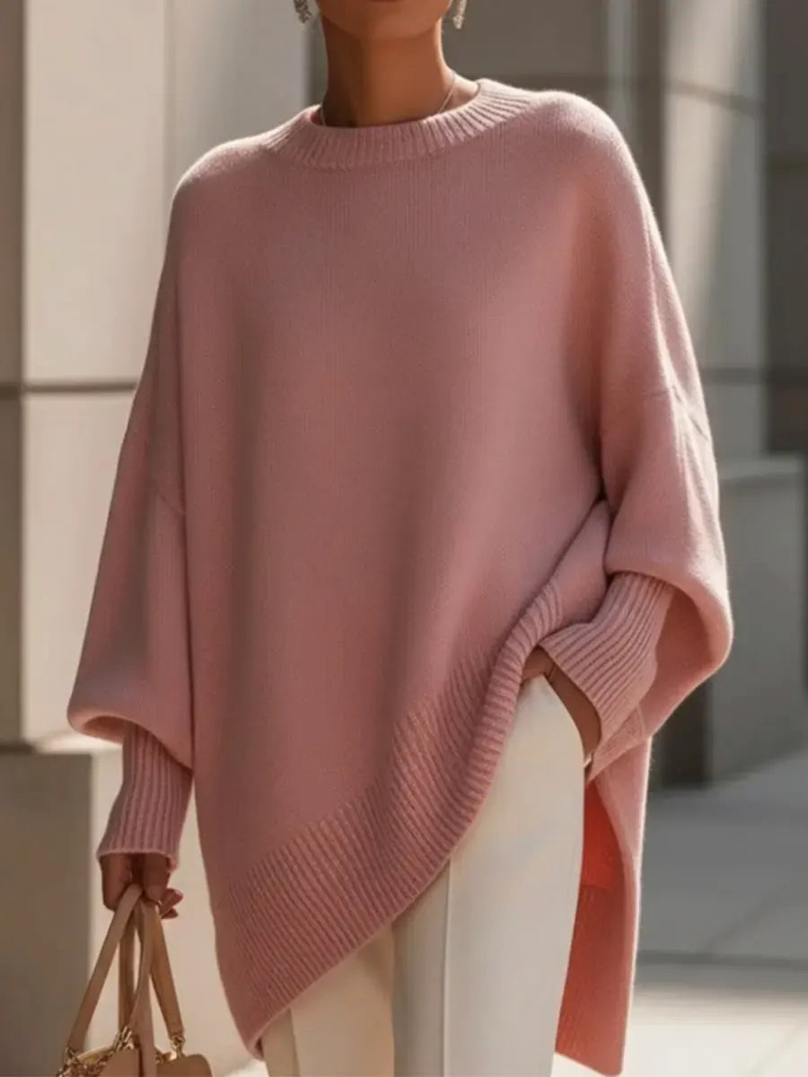 📦📦Last Day 39% OFF🔥Women's Cozy Loose Asymmetrical Hem Sweater