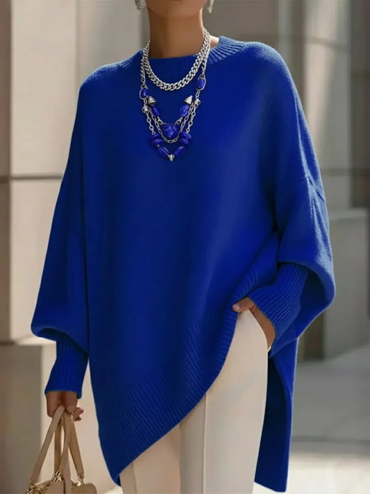 📦📦Last Day 39% OFF🔥Women's Cozy Loose Asymmetrical Hem Sweater