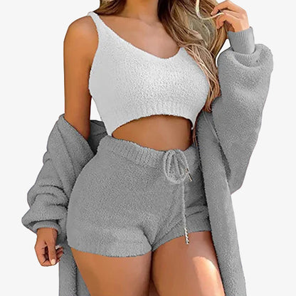 ✨️-LAST DAY SALE 50% OFF🔥Cosy Knit Set (3 Pieces)