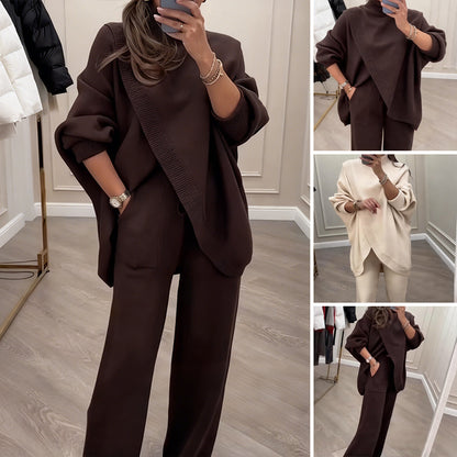 🤩🤩Free Shipping ✈️Women's 2-Piece Oversized Sweater & Pants Set