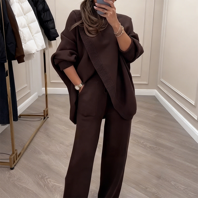 🤩🤩Free Shipping ✈️Women's 2-Piece Oversized Sweater & Pants Set