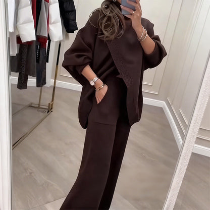 🤩🤩Free Shipping ✈️Women's 2-Piece Oversized Sweater & Pants Set