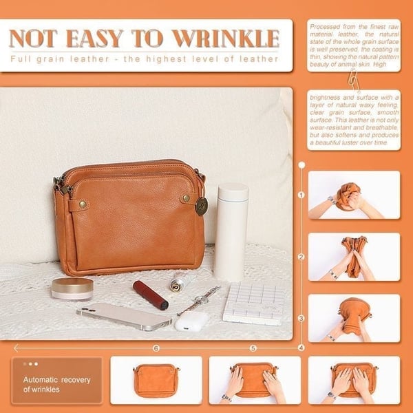 🤩🤩Crossbody Leather Shoulder Bags and Clutches