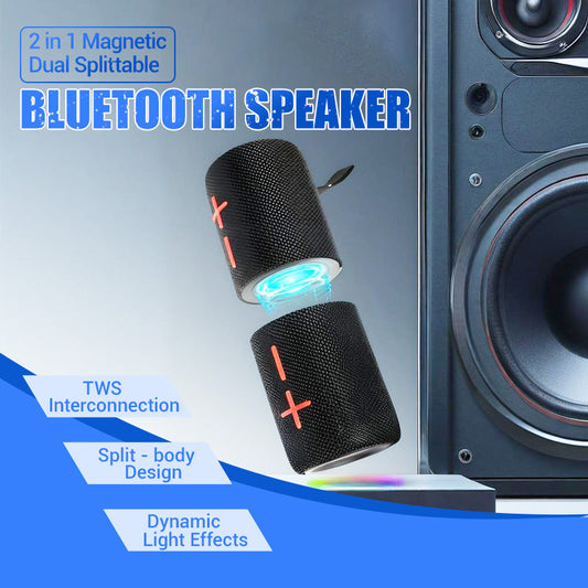 🎁2 in 1 Magnetic Dual Splittable Bluetooth Speaker