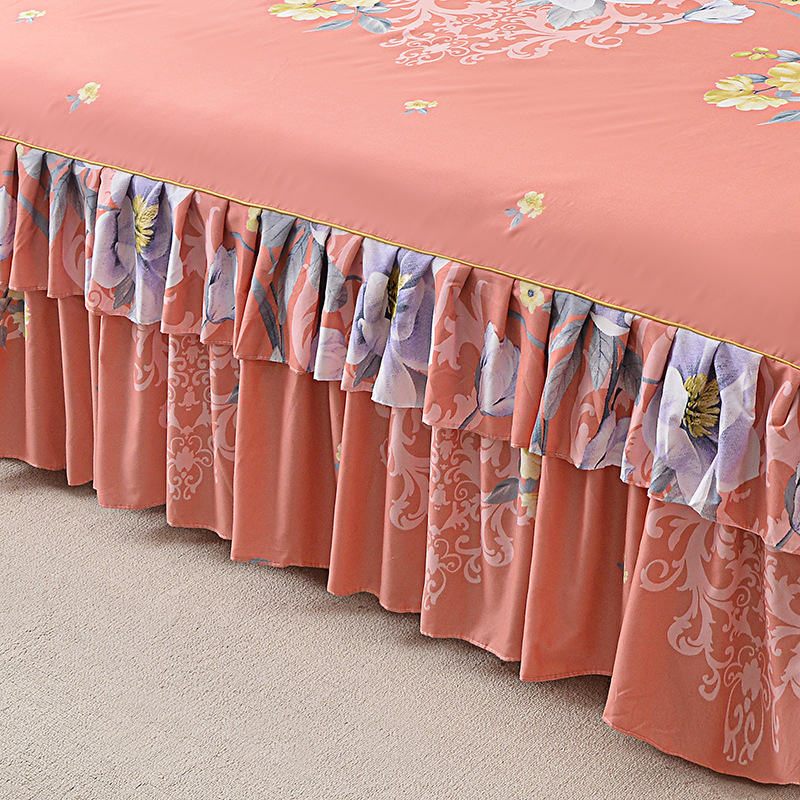 🤩🤩Limited-time 50% off⏰3-Piece Ruffled Bed Skirt Set🛏️