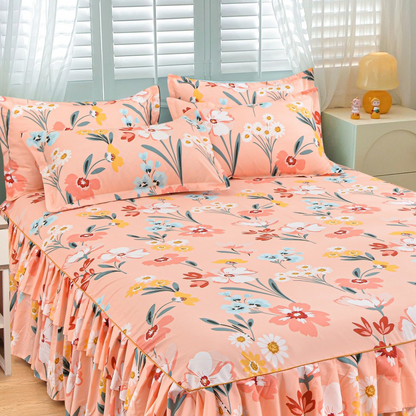 🤩🤩Limited-time 50% off⏰3-Piece Ruffled Bed Skirt Set🛏️