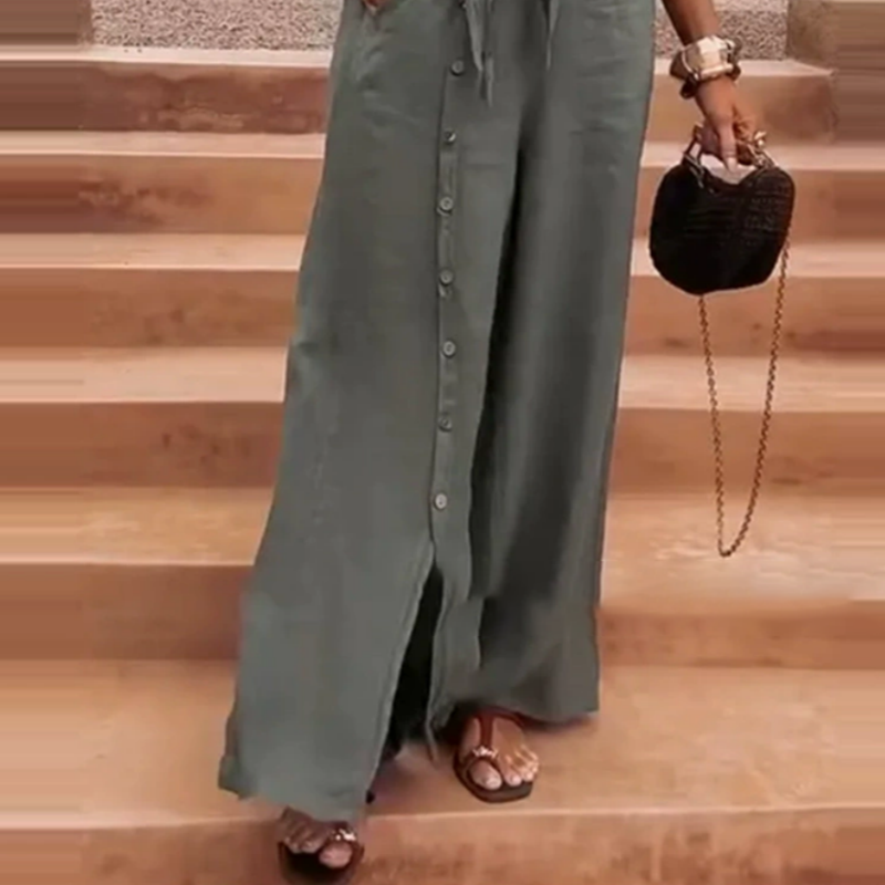 🤩🤩Up to 50% off⏰Women's Elegant Solid Color 2-Piece Set